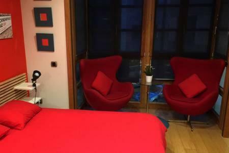 Estudio Moderno Centro-Playa Gijonアパートメント エクステリア 写真